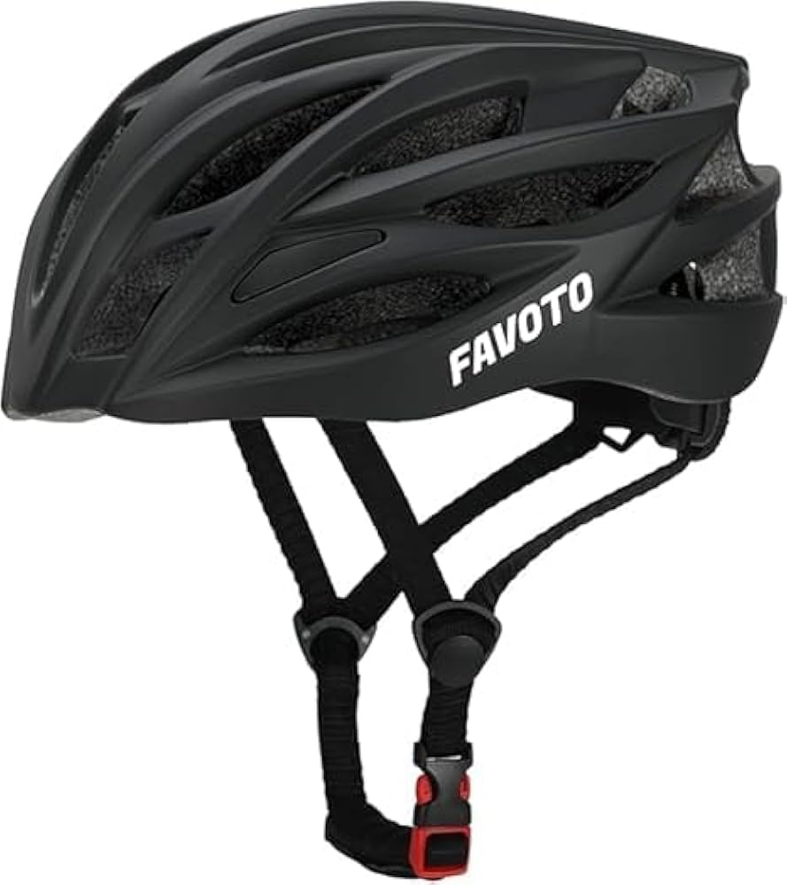 Amazon | Favoto 自転車 ヘルメット 27個の通気孔 EPS PCシェル